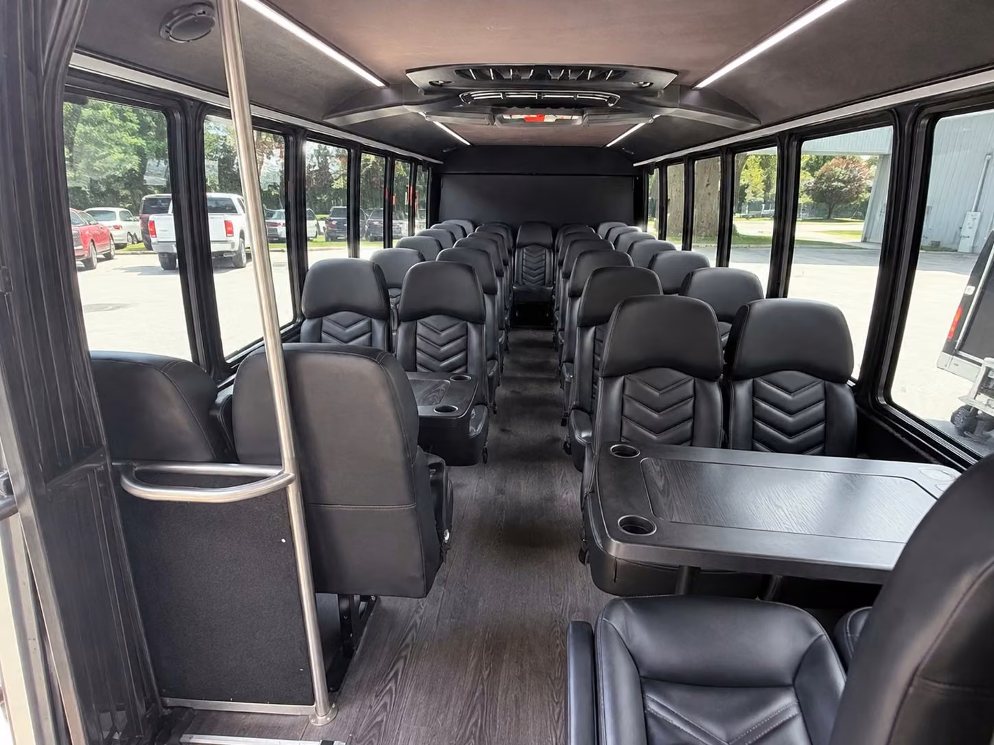 20 passenger minibus inside