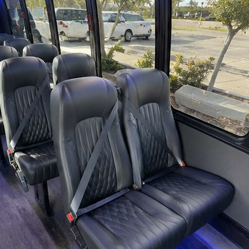 oakland 25 passenger minibus rental