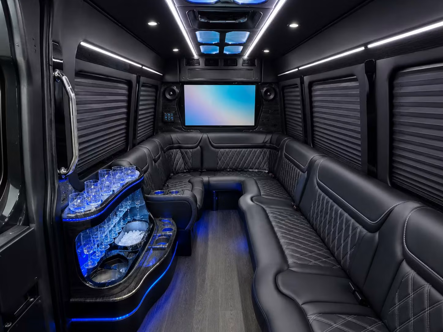 sprinter limousine inside